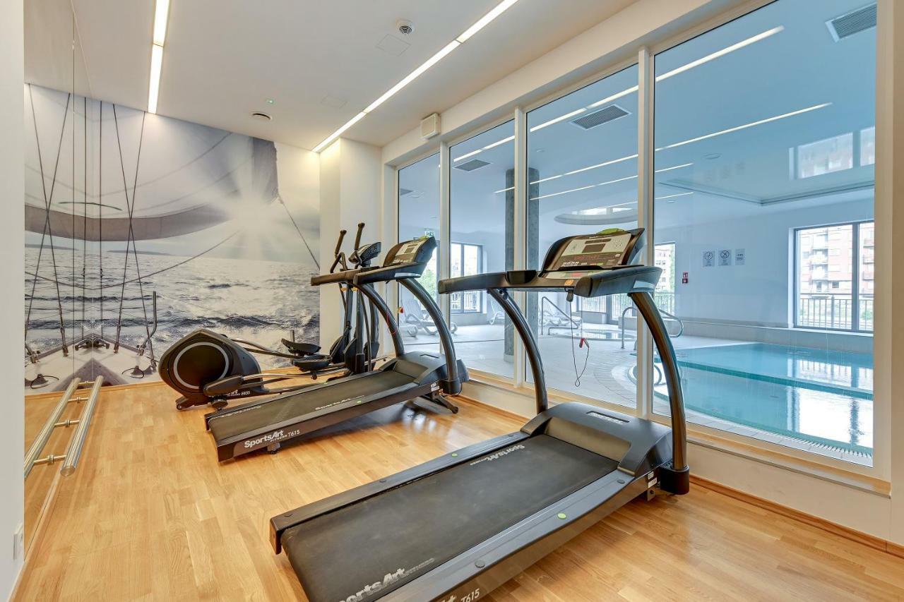 Apartments Waterlane Island Pool & Gym Spa Danzica Esterno foto