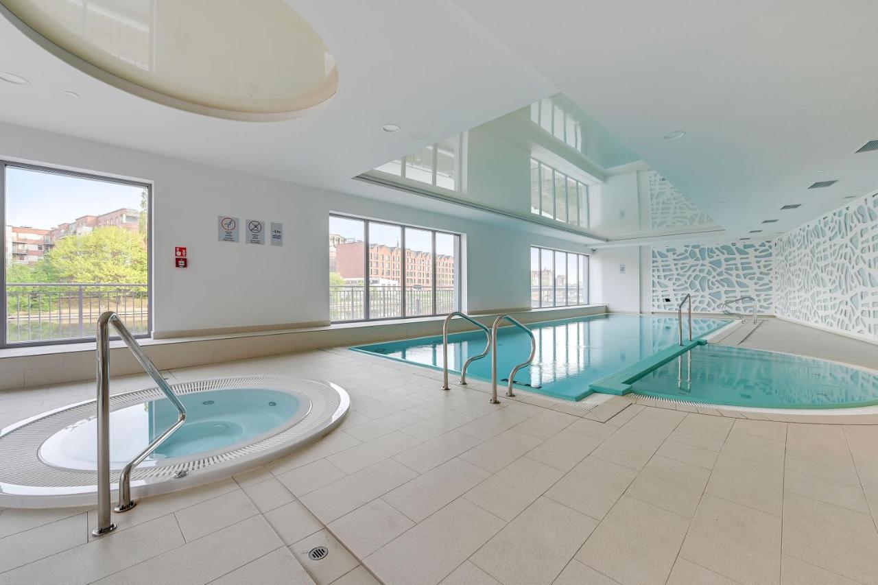Apartments Waterlane Island Pool & Gym Spa Danzica Esterno foto